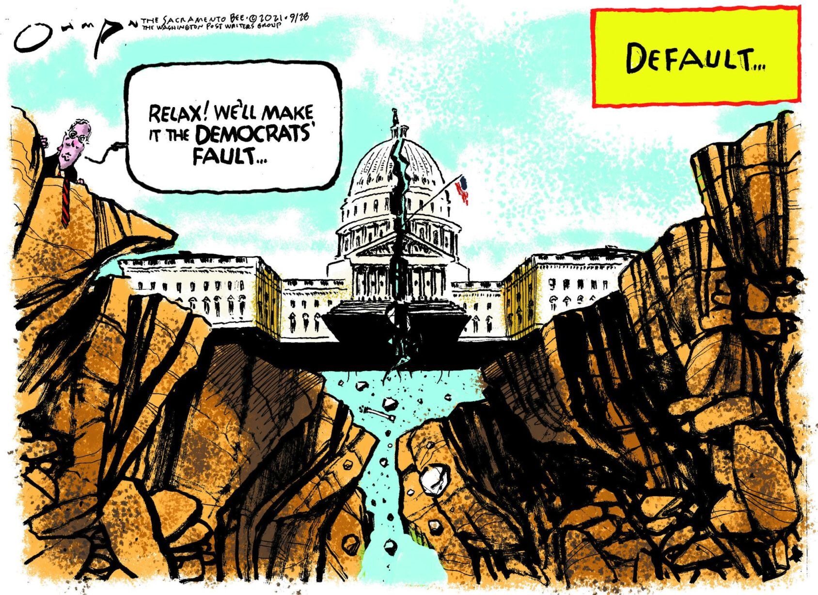 Jack Ohman, editorial cartoon